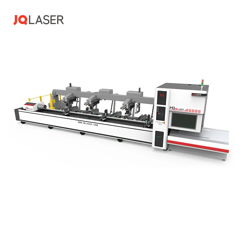 H Balken I Profils ch neider Rohrs ch neiden Edelstahl rohr Faserlaser quelle 2000w Metallrohr Lasers chneid maschine für Rohr