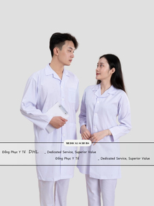 Blouse de laboratoire blanche personnalisée pour hôpital, clinique, dentiste, prix de gros d'usine, uniformes pour médecins et infirmières - Product Image 4