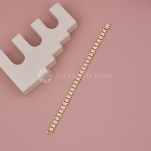 Nueva Colección: Brazalete de Diamantes Cultivados en Laboratorio, Corte Redondo, 2.80 Ct, en Oro Sólido de 10K, 14K y 18K, para Exportación - Product Image 4