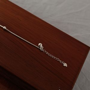 Pulsera de Cadena de Serpiente con Cuentas de Plata de Ley 925, Acabado en Rodio, Minimalista, Ajustable, con Dije de Bola, Pulsera de Diseño para Mujer - Product Image 3