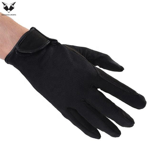 High Quality Best Sale Genuine Leather Riding Gloves Size L, Customized Logo Print Best Sale Product Horse Riding Gloves for Men - Product Image 5