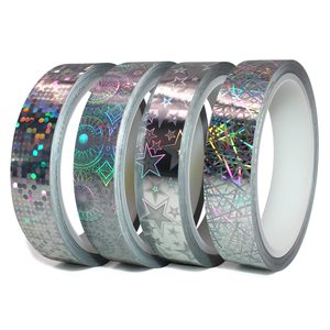 Cinta Adhesiva Prismática Holográfica de Alta Calidad, Cinta Decorativa Reflectante Arcoíris para Manualidades y Envoltura de Regalos - Product Image 1