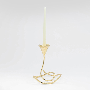 Candelabros de Latón Decorativos para el Hogar y la Sala de Estar, Portavelas de Latón, Centros de Mesa para Bodas - Product Image 2