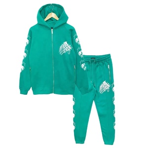 ชุดวอร์มจ็อกเกอร์ผู้ชายไซส์ XL แบบขายส่ง สั่งทำได้ ระบายอากาศได้ดี ผลิตจากผ้าฝ้าย 100% เป็นมิตรต่อสิ่งแวดล้อม พร้อมเสื้อฮู้ดและกางเกงขายาวพิมพ์ลายคุณภาพสูง - Product Image 4