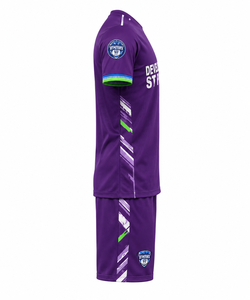 Ensemble de maillots de football pour hommes en gros, manches courtes, col rond, kits de football personnalisés, nouvelle tenue d'entraînement professionnelle pour femmes - Product Image 4