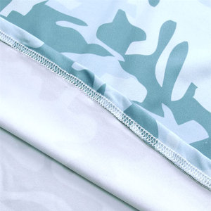 T-shirt à manches longues pour homme, respirant, à séchage rapide, imprimé, UPF50, polyester/nylon, pour les activités de plein air comme la randonnée/la pêche - Product Image 4