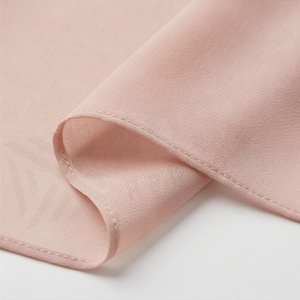 Hiyab de Chifón de Color Sólido para Mujer, Transpirable, para Uso Diario, Pañuelo Islámico - Product Image 6