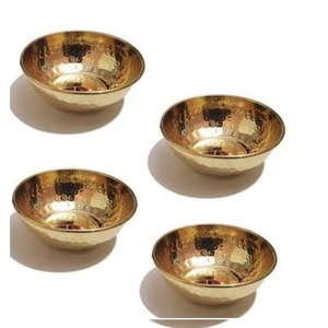 Bol de service pour fruits secs et noix au design attrayant, en aluminium poli brillant - Product Image 4