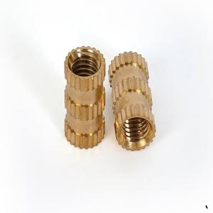 Insertos Redondos de Latón Antioxidantes para un Fuerte Ensamblaje Mecánico en Piezas de Plástico Disponibles a un Precio Accesible - Product Image 1