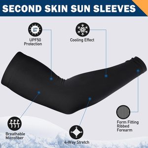 Manchons de compression unisexes personnalisés pour le sport, la pêche et le cyclisme, protection solaire UV, respirants, pour adultes, en vente - Product Image 5