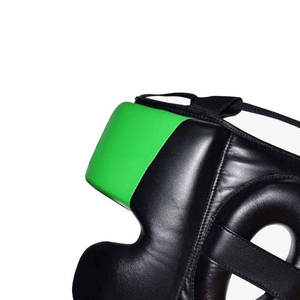 Protector de Cabeza de Alto Rendimiento en Verde Neón y Gris Carbón - Protección Estructural Flex-Contour - Equipo de Entrenamiento de Alta Visibilidad - Product Image 4