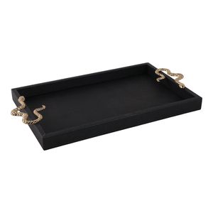 Multi-Purpose Black Resin Art Deco Wedding Display <b>Tray</b> - Product Image 2
