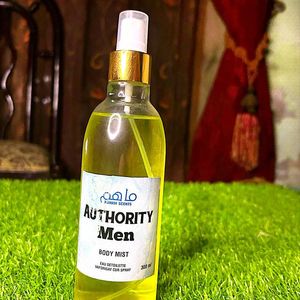 Spray de Fragancia de 300 ml, Botella PET con Bomba Dorada, Desodorante Masculino Aromático de Larga Duración, Bruma Refrescante, Bruma Corporal para Hombre - Product Image 1