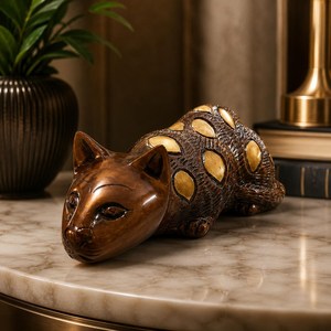 Support de bougie chauffe-plat en laiton fait main SHUBHAM, lanterne animale personnalisée, pot décoratif pour bougie, pour la décoration intérieure et extérieure - Product Image 2