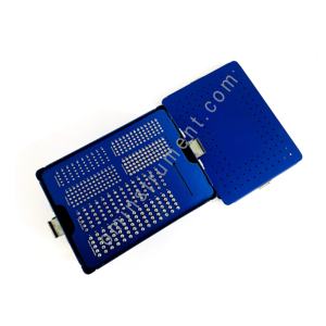 Implant orthopédique de stérilisation en alliage d'aluminium 2.0mm 2.7mm 3.5mm Boîtier vide pour instruments chirurgicaux en os Boîte à vis ISO CE Approved - Product Image 5