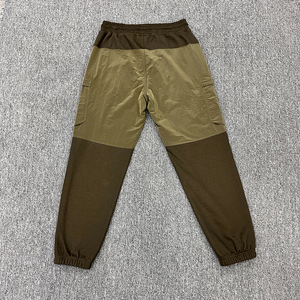 <span class=keywords><strong>Pantaloni</strong></span> <span class=keywords><strong>con</strong></span> coulisse in cotone 100% su misura per uomo <span class=keywords><strong>con</strong></span> gambe dritte <span class=keywords><strong>pantaloni</strong></span> tuta Multi tasche Patchwork fodera in <span class=keywords><strong>velluto</strong></span> - Product Image 5
