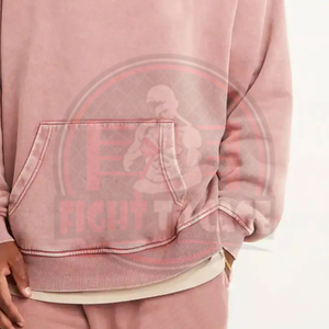 Nouvelles tendances 2026 : Sweats à capuche pour hommes entièrement personnalisés, fabriqués à la main, qualité supérieure, service OEM/ODM, effet délavé à l'acide - Product Image 5