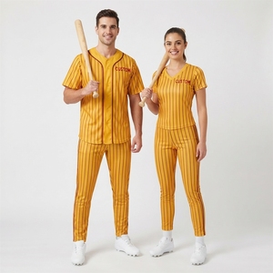 Pantalons de baseball de qualité supérieure avec votre propre design, vente en gros, pantalons de baseball personnalisés par sublimation, pantalon d'entraînement de softball - Product Image 2
