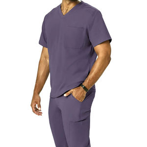 Nouveaux arrivages : blouses d'infirmiers pour hommes, qualité supérieure, possibilité de créer votre propre design et logo, vêtements médicaux pour dentistes et hôpitaux, blouses d'infirmiers pour hommes. - Product Image 3
