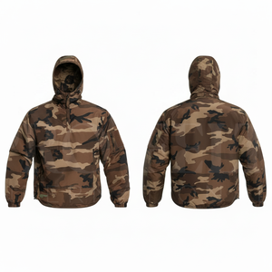 Hot Sale Custom Zipper Closure Hooded Windbreaker <b>Jacket</b> Lightweight Waterproof Outdoor Utility <b>Pullover</b> Hoodie <b>Jackets</b> - Product Image 4