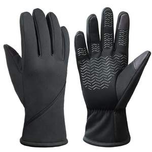 Gants de cyclisme pour hommes, en Polyester, imperméables, antidérapants, pour l'hiver, équipement d'extérieur, coupe-vent, chauds, résistants à l'usure, pour écran tactile - Product Image 4