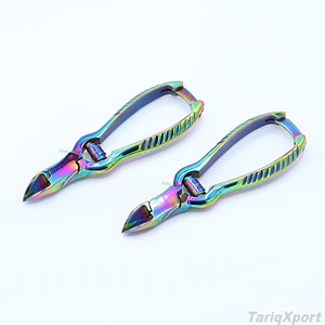 Cortacutículas Profesional de Acero Inoxidable de Primera Calidad, con Abertura de Mandíbula Ancha y Cuchilla Curva para Uñas de Manos y Pies - Product Image 6