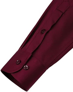 Chemises pour hommes respirantes 100% usine printemps été rue personnalisée hommes décontracté rue imprimé broderie chemise à la mode - Product Image 3