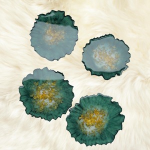 Resin <b>Coasters</b> Crafted Reusable Tea Coffee <b>Drink</b> <b>Coaster</b> Set Modern Home Decoration Luxury Premium Minimalist Designs Classic - Product Image 5