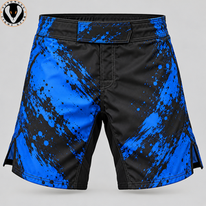 Shorts de combat MMA professionnels avec tissu à séchage rapide, coupe flexible et construction durable pour un entraînement intense - Product Image 1