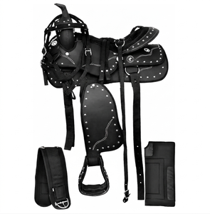Silla de montar western de cuero de alta calidad para espectáculos ecuestres, modelo USA All Purpose Western Bad 2 Bone, disponible al por mayor. - Product Image 4