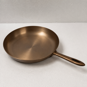 Sartén de Cobre Martillado Hecha a Mano con Mango de Latón, Utensilio de Cocina, Fabricante y Proveedor OEM ODM - Product Image 2