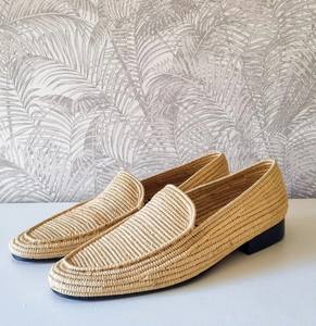 Mocasines de rafia hechos a mano para hombre: Zapatos marroquíes - Product Image 3