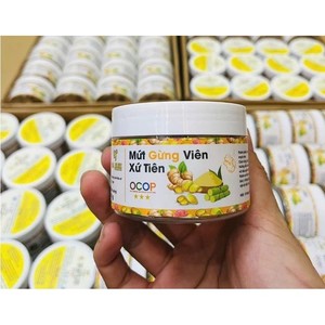 ลูกอมขิงออร์แกนิคแบบก้อน 100 กรัม เวียดนาม |   ขนมขิงธรรมชาติและหอมกรุ่น - Product Image 4
