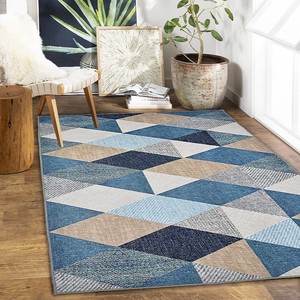 Tapis et carpettes faits main en jute et coton, écologiques, antidérapants, à poils ras, options personnalisées pour les chambres et les couloirs - Product Image 1