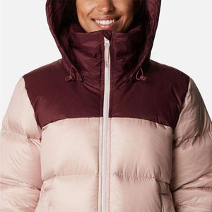Veste matelassée pour femme de qualité supérieure avec logo brodé, veste à capuche pour temps froid, veste à bulles avec personnalisation complète - Product Image 6