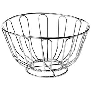 Cesta para Frutas de Acero Inoxidable, Diseño Minimalista, Acabado Cromado, Apta para Lavavajillas, para Uso en la Cocina del Hogar - Product Image 3