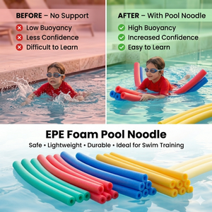 Flotadores de Espuma EPE Ecológicos e Impermeables para Piscina, Tubo Suave Extruido, Amortiguación Protectora para Entrenamiento de Natación y Uso Seguro - Product Image 6