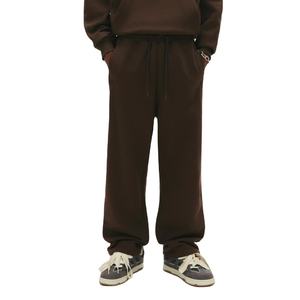 Custom Men's Performance Sweatsuit Premium <b>Athletic</b> Cotton Set Private Label OEM Manufacturer - Product Image 4