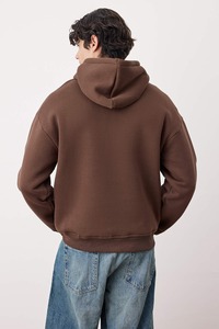 Sudaderas con capucha extragrandes informales de felpa francesa de alta calidad, 100% algodón, personalizadas al por mayor, más vendidas, para hombre - Product Image 3