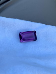 Pierre précieuse améthyste, pierre naturelle de couleur violet foncé, pierre brute pour la fabrication de bijoux, vente en gros - Product Image 6