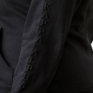 Sudadera con Capucha de Invierno con Estampado Midnight, Color Negro, para Mujer, Premium, 100% Algodón, Felpa Ecológica, 360g, Estilo Griego Informal - Product Image 4