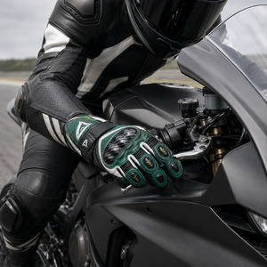 Gants de course moto professionnels en cuir pleine main pour le sport, avec protection des articulations en fibre de carbone, OEM ODM - Product Image 4