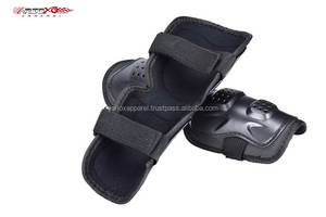 Protection de genoux pour moto sur mesure, protections épaisses professionnelles, noires, tailles M et XL pour adultes, fabricant Spring - Product Image 4