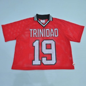 Camisetas de malla de alta calidad de los Berkeley Red Bears para hombre, de manga corta, cuello redondo, transpirables, informales, OEM, de corte regular, con diseño animal estampado. - Product Image 4