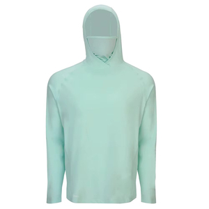 Sudadera con Capucha de Pesca de Manga Larga para Hombre con Protección Solar, Secado Rápido, Ligera, para Pesca, Navegación y Camping - Product Image 3