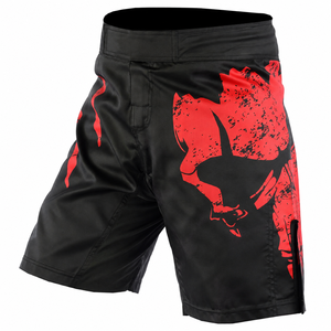 กางเกงชก MMA แบบสั่งทำพิเศษ OEM พิมพ์ลายด้วยความร้อน กางเกง BJJ สำหรับการฝึกซ้อม เป็นมิตรกับสิ่งแวดล้อม แห้งเร็ว ระบายอากาศได้ดี - Product Image 1