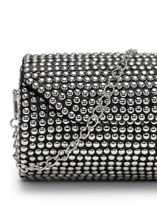 Elegant Bohemian Fashion Vintage Summer Metal Beaded Cylinder <b>Clutch</b> Chain Strap Women's Evening Party Purse Wedding Prom - Product Image 5