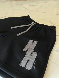 Pantalones Cortos Relicstar con Logotipo Personalizado, 100% Algodón, Transpirables, Ecológicos, de Corte Holgado, Estilo Urbano para Hombre, Verano, Moda Urbana, Desgastados - Product Image 4