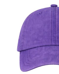 Gorra de Béisbol de Algodón Morado, Lisa, Ajustable, Unisex, Deportiva, Informal, Transpirable, Cómoda, Personalizable, de Primera Calidad - Product Image 4