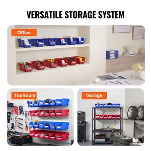 Contenitore Organizzatore in Plastica Impilabile e Appendibile per Garage e Ufficio - Product Image 3